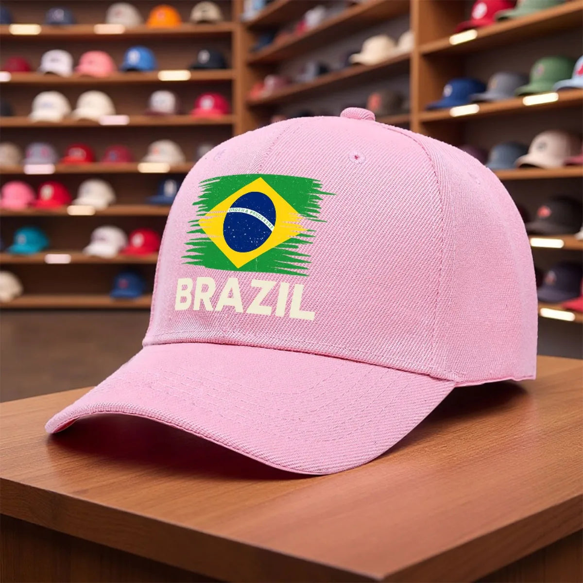 PENDRA Flag Baseball Featuring Cap