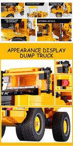 PENDRA Engineering Vehicle Excavator Building Set