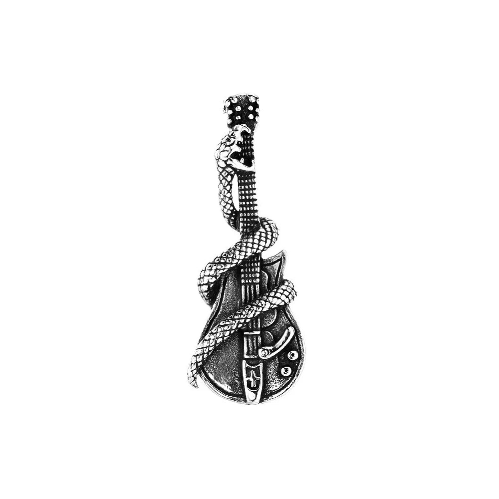 PENDRA Guitarsnake Creative Guitar Snake Pendant