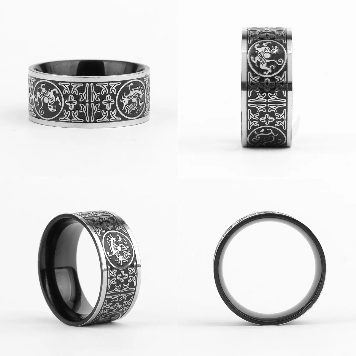 PENDRA Chinese Beasts Good Steel Ring