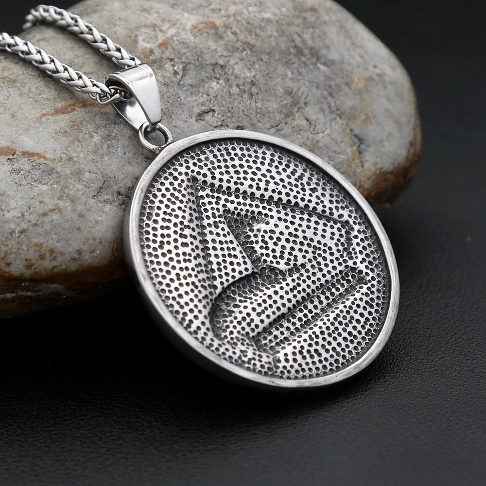 PENDRA Anubis 316L Stainless Steel Egyptian Anubis Pendant