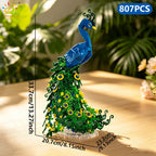 PENDRA Peacock Animal Bird Building Set