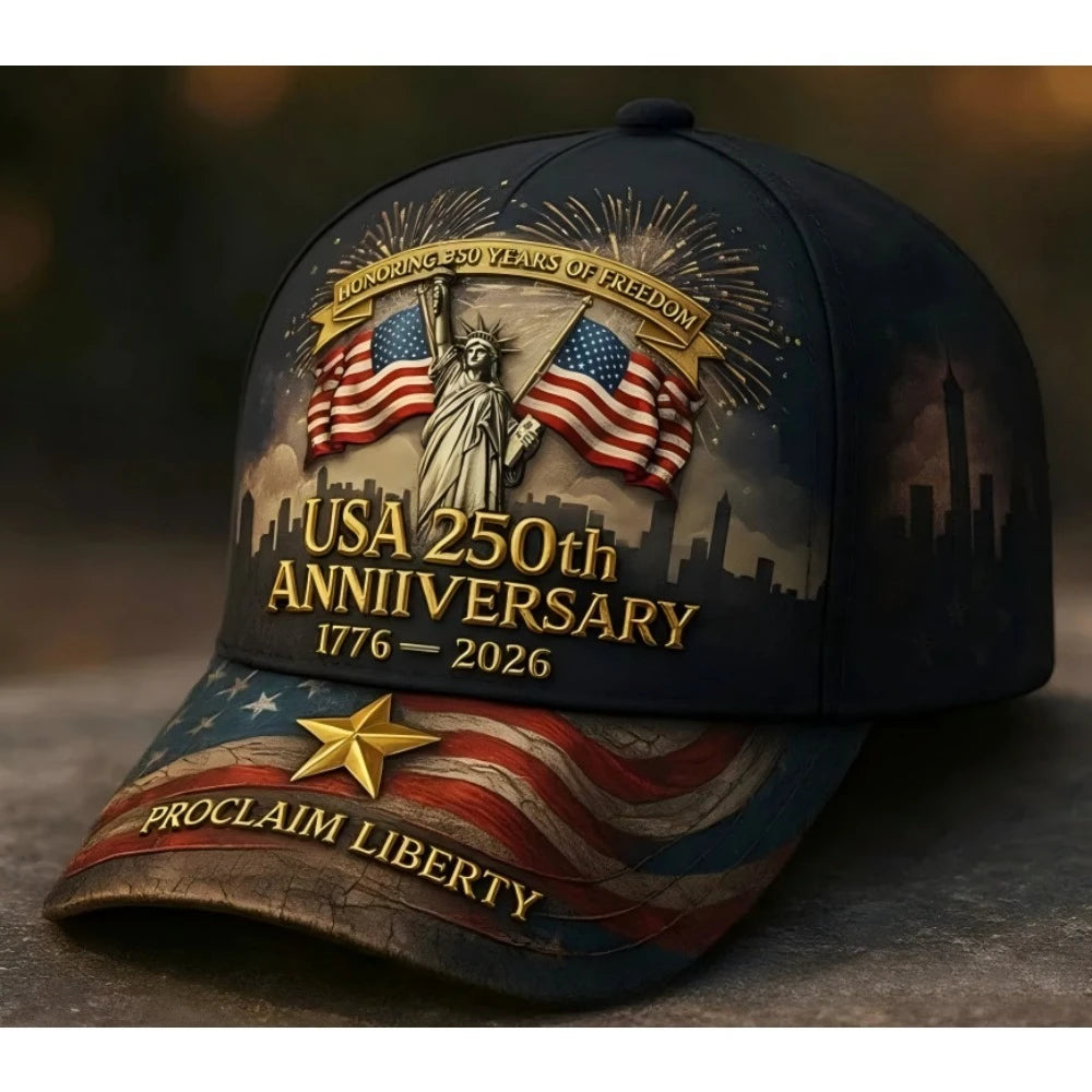 PENDRA 250th Anniversary 3d Baseball Cap
