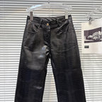 PENDRA Corduroy Cropped Wide Leg Pants