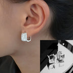 PENDRA Silver Tassel Ear Accessory