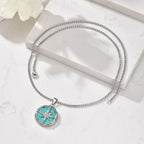 PENDRA Stone Star Pendant Necklace