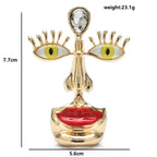 PENDRA Designer Big Face Brooch