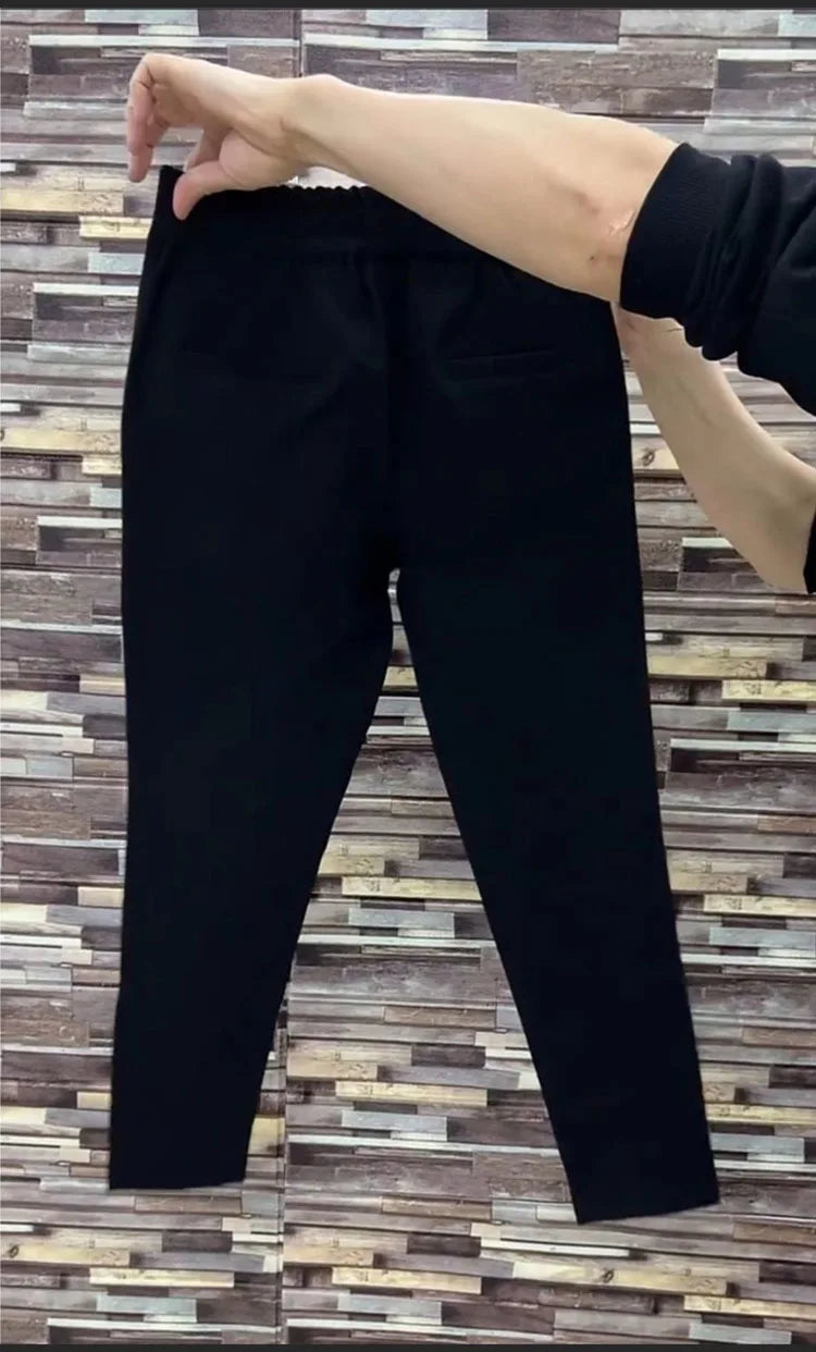 PENDRA Wide Leg Waist Diamond Pants