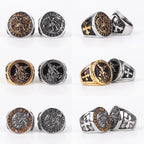 PENDRA St Michael Good Steel Ring