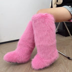PENDRA Knee Warm Imitation Boots