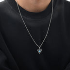 PENDRA Knot Moonstone Pendant Necklace