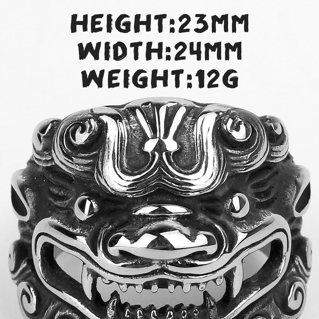 PENDRA Chinese God Beast Ring