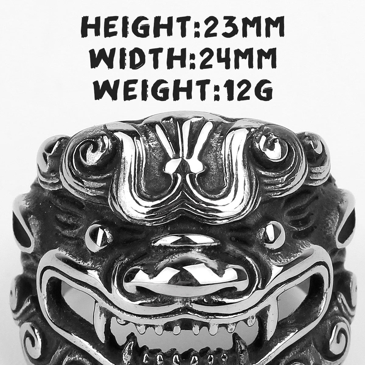 PENDRA Chinese God Beast Ring