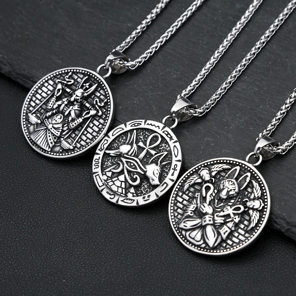 PENDRA Anubis 316L Stainless Steel Pendant