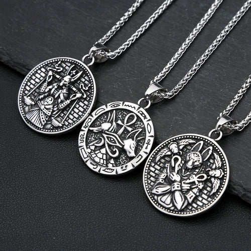 PENDRA Anubis 316L Stainless Steel Pendant
