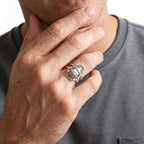 PENDRA Jortari Silver Tone Ring