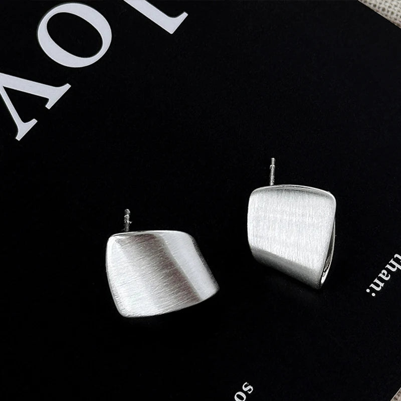 PENDRA Geometry Sterling Silver 2 Earrings