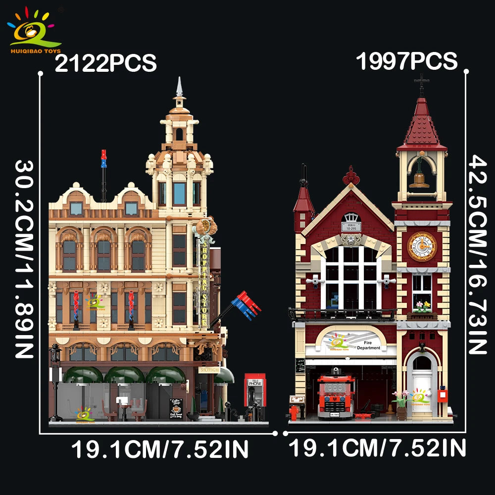 PENDRA European Architecture Shop Building Set
