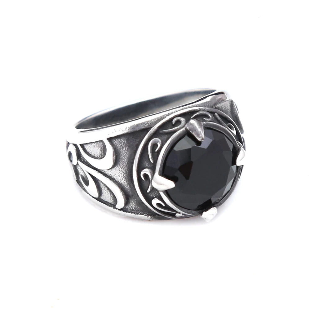 PENDRA Dragonclaw Gothic Stainless Steel Ring