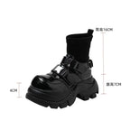 PENDRA Round Head Muffin Boots