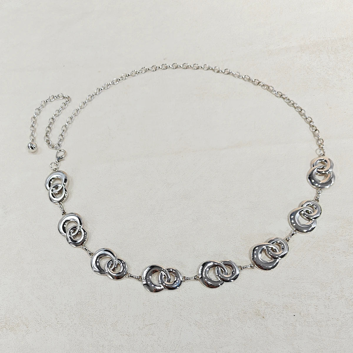 PENDRA Demilia Metal Luxury Waist Chain Belt