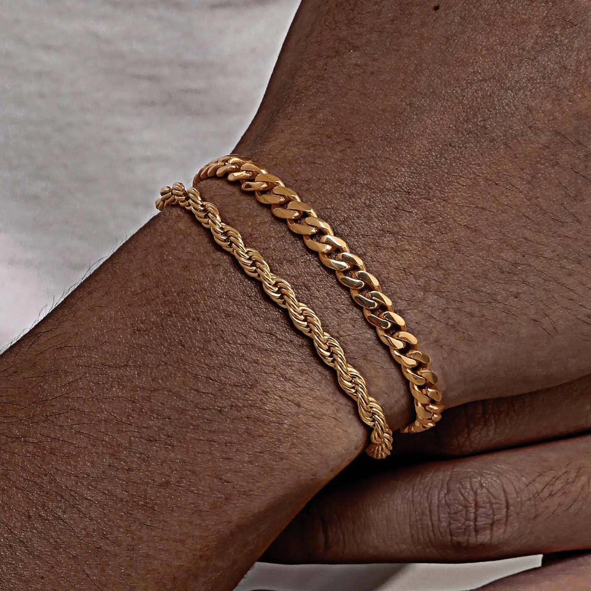 PENDRA Cuban Black Bracelet