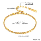 PENDRA Gold Link Bracelet