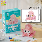 PENDRA Cute Shark Micro Building Set