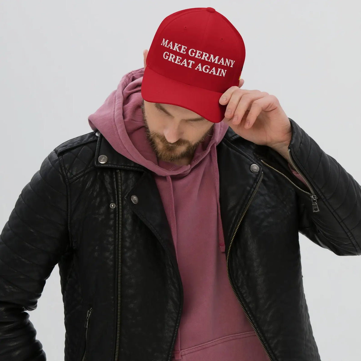 Make Germany Great AGAIN Zaberfeld Flag Embroidered Structured Twill Cap