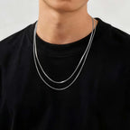 PENDRA Gold Silver Chain Necklace