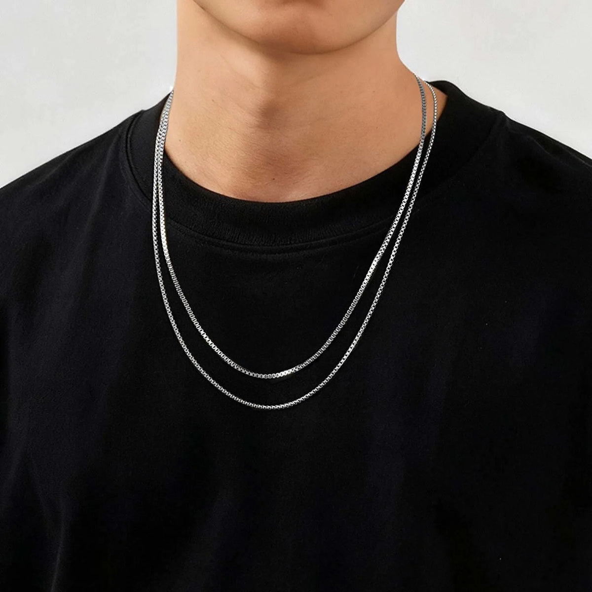 PENDRA Gold Silver Chain Necklace