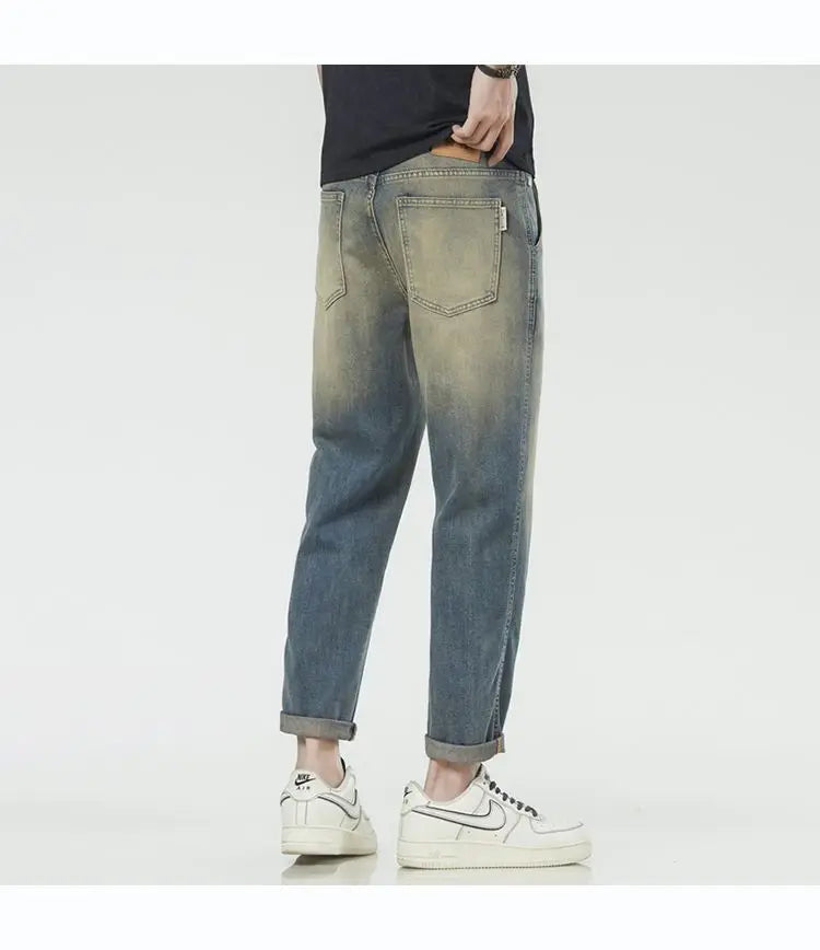 PENDRA End Drawstring Gradual Jeans