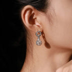 PENDRA Liquid Lava Sterling Silver Earrings