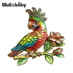 PENDRA Beautiful Parrot Bird Brooch