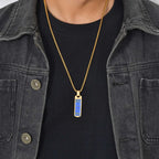 PENDRA Lapis Lazuli 2 Pendant Necklace