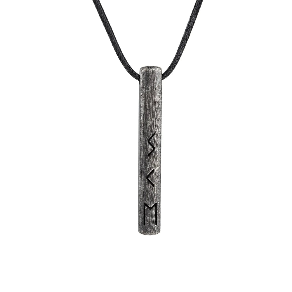 PENDRA Rune Norse Pendant Necklace