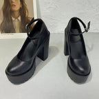 PENDRA White Nightclub Bar Shoes