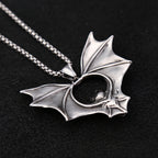 PENDRA Batwing Punk Bat Pendant Necklace