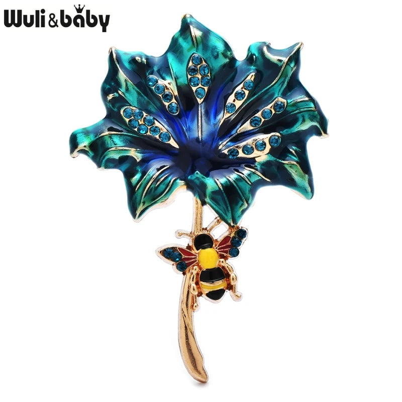 PENDRA Florielle8 Floral Brooch
