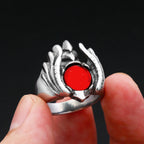 PENDRA Redwing Gothic Stainless Steel Wings Pendant