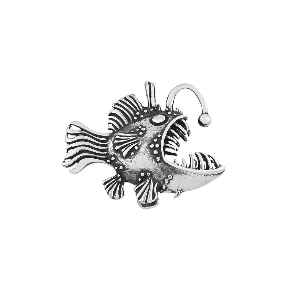 PENDRA Lanternfish 316L Stainless Steel Fish Pendant
