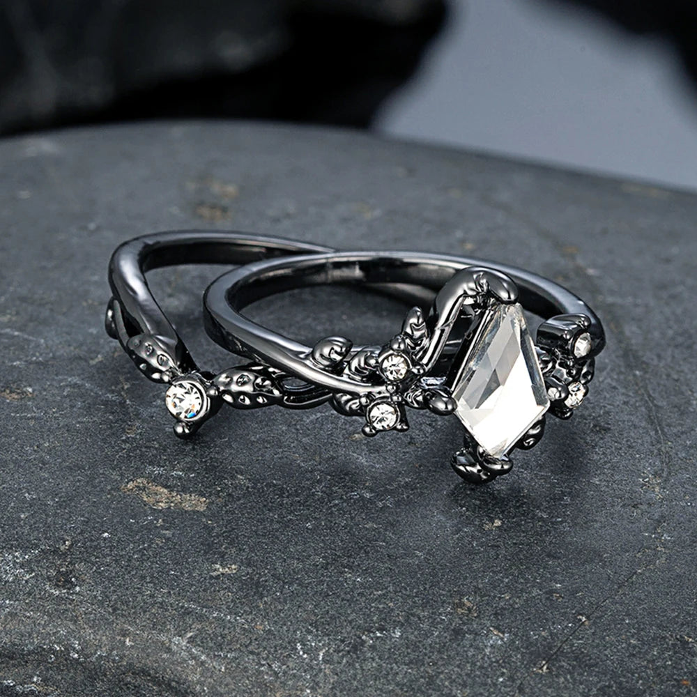 PENDRA Luxury Black Ring