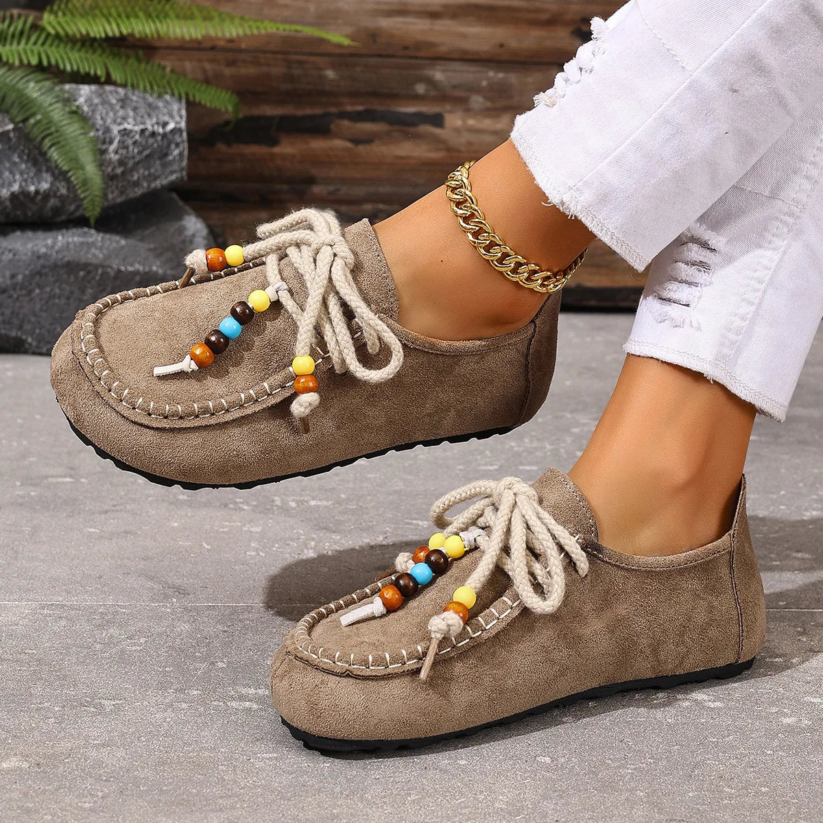 PENDRA Lace Large Size Shoes