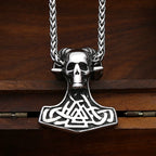 PENDRA Mjolnir Nordic Viking Thor Hammer Necklace