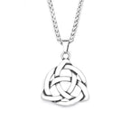 PENDRA Trinityknot Classic Triquetra Trinity Knot Pendant