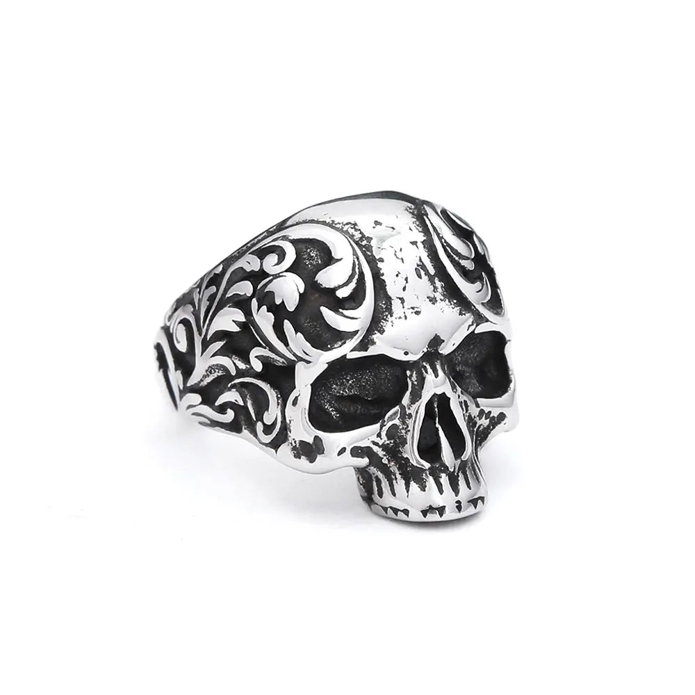 PENDRA Skullforge Gothic 316L Stainless Steel Ring