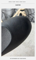 PENDRA Flat Medieval Shallow Shoes