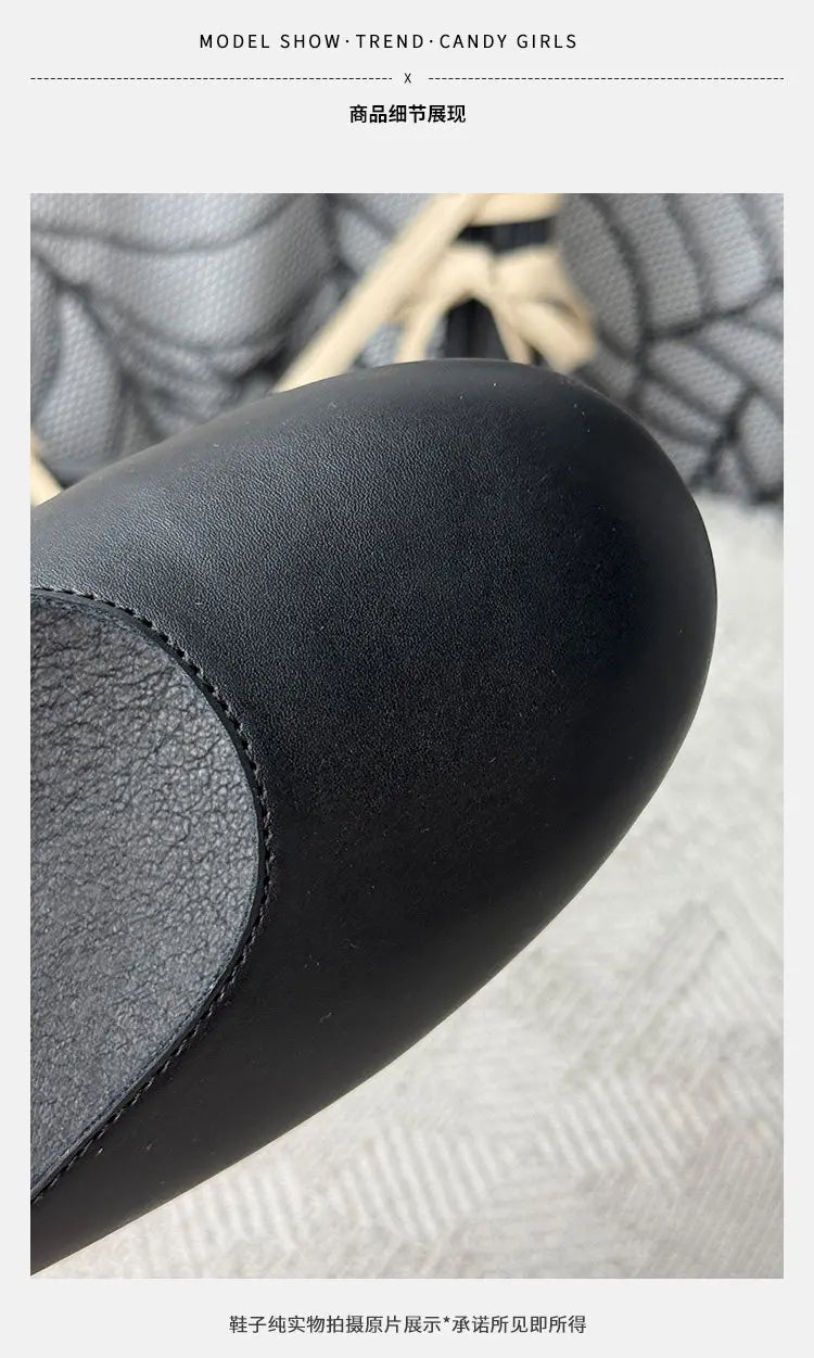 PENDRA Flat Medieval Shallow Shoes