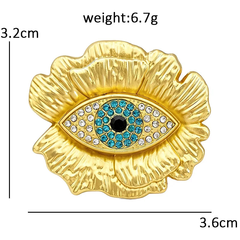PENDRA Beautiful Eye Brooch