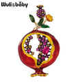 PENDRA Pomella Big Enamel Pomegranate Brooch